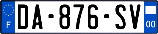 DA-876-SV