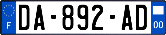 DA-892-AD