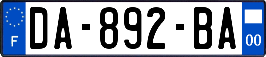 DA-892-BA