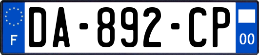 DA-892-CP