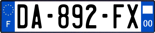 DA-892-FX