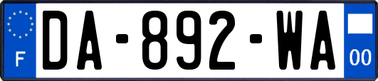 DA-892-WA