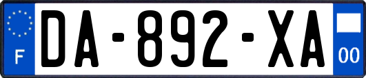 DA-892-XA