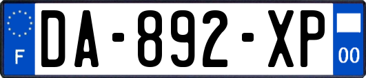 DA-892-XP