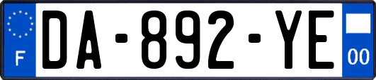 DA-892-YE