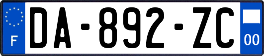 DA-892-ZC