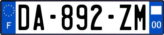 DA-892-ZM