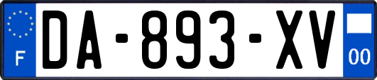 DA-893-XV