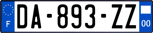 DA-893-ZZ