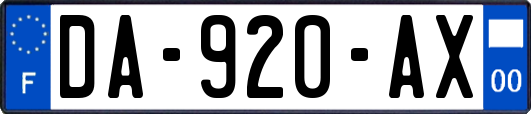 DA-920-AX