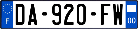 DA-920-FW