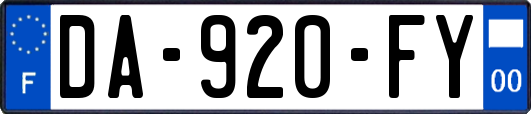 DA-920-FY