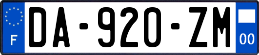 DA-920-ZM