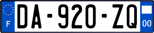 DA-920-ZQ