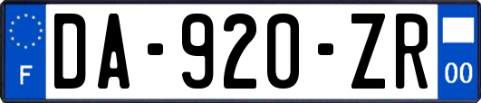 DA-920-ZR