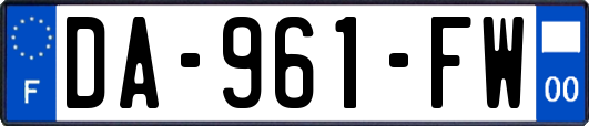 DA-961-FW