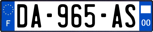 DA-965-AS