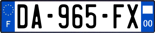 DA-965-FX
