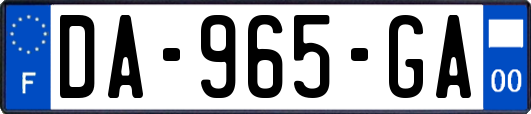 DA-965-GA