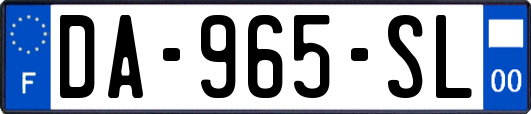 DA-965-SL