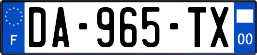 DA-965-TX