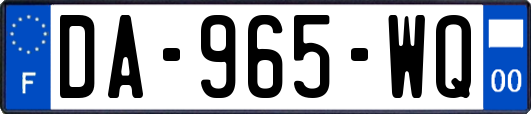 DA-965-WQ