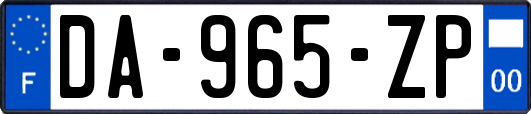 DA-965-ZP