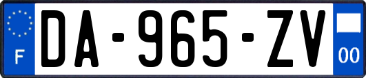 DA-965-ZV