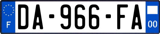 DA-966-FA