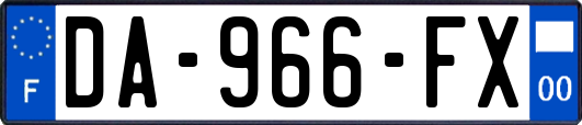 DA-966-FX