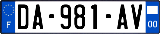 DA-981-AV