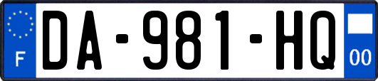 DA-981-HQ