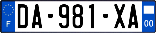 DA-981-XA