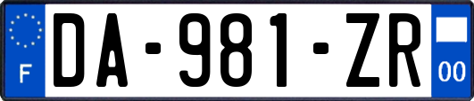 DA-981-ZR