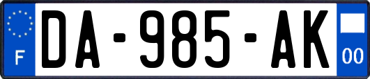 DA-985-AK