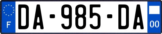 DA-985-DA