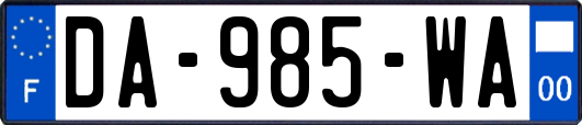 DA-985-WA