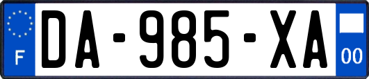 DA-985-XA