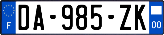 DA-985-ZK