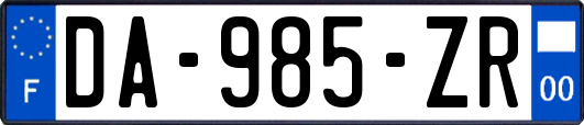 DA-985-ZR