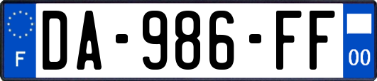 DA-986-FF