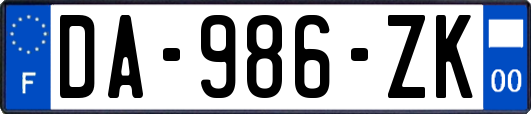 DA-986-ZK