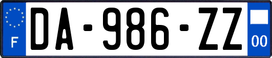 DA-986-ZZ