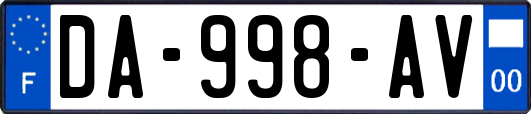 DA-998-AV