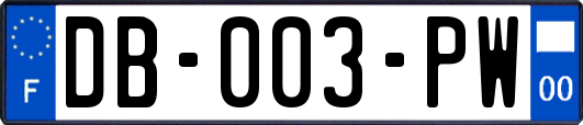 DB-003-PW