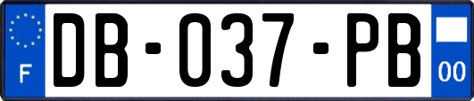 DB-037-PB
