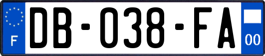 DB-038-FA