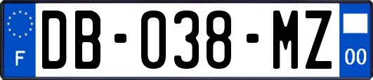 DB-038-MZ