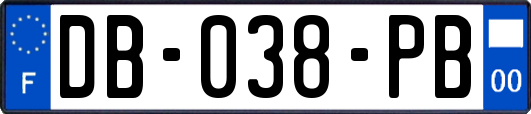 DB-038-PB