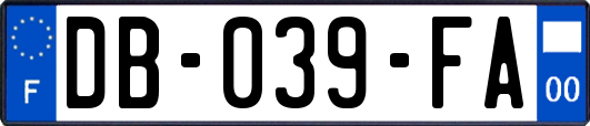 DB-039-FA